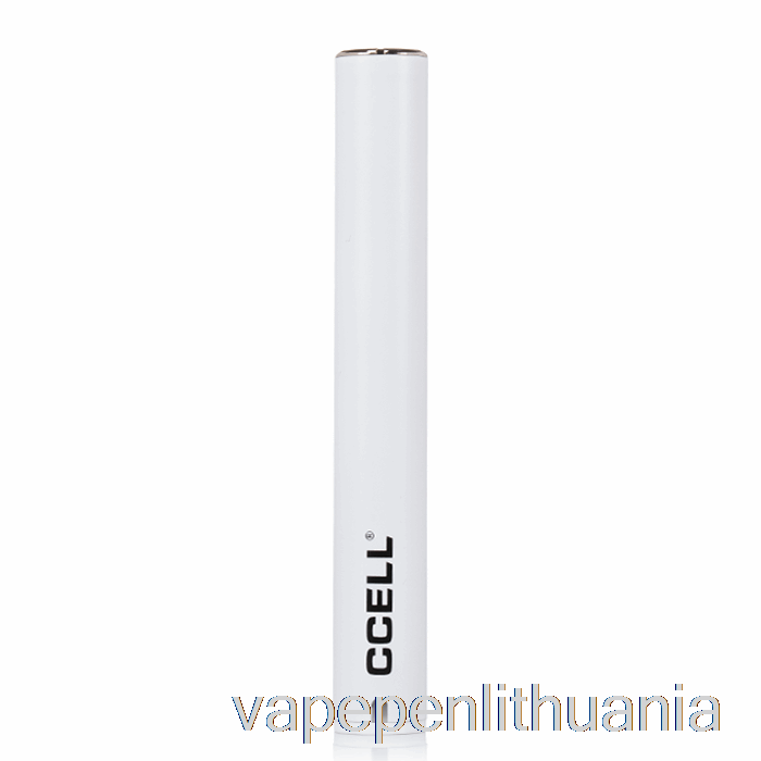 Ccell M3 Plus Garintuvo Akumuliatorius Matinis Baltas Vape Skystis